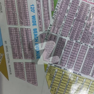 500+500Jori COSTAL street 1 off kh e Bilal zone D phase 8 DHA Karachi extension