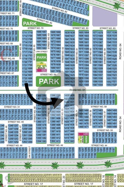 10 Marla Possession Plot Next From 80ft Road Available For Sale In DHA Sector C