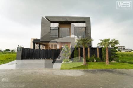 Facing Park Modern 1 Kanal Granite Designed Solid House In Phase 7