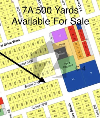 Dha City Karachi sector 7 plot available