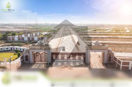 پام رائل ریذیڈنسی حیدر آباد میں 16 مرلہ رہائشی پلاٹ 2.85 کروڑ میں برائے فروخت۔