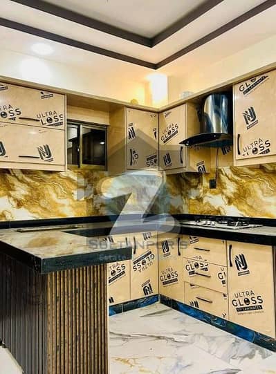 2 BED DD FLAT AVAILABLE FOR RENT AT PRIME LOCATED TARIQ ROAD . . .