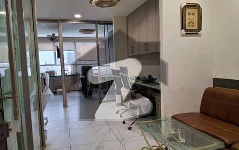 Well Maintained Like Brand New Fully Furnished Office Available For Rent At Main Khalid Bin Waleed Road Near Zeytin Restaurant