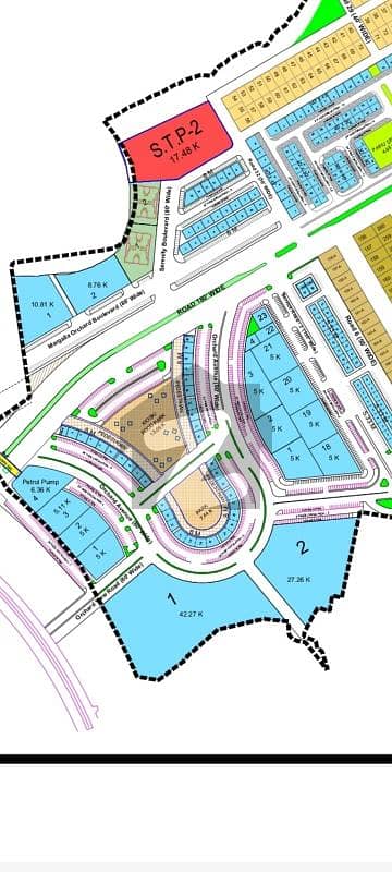مارگلہ آرچرڈ اسلام آباد میں 7 مرلہ کمرشل پلاٹ 10.0 کروڑ میں برائے فروخت۔