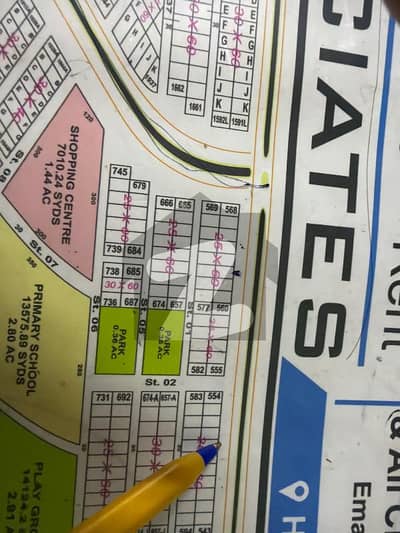 I14/3 Plot Number 550 Size 25*60 Main Service Road D 148