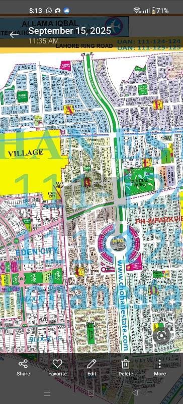 4 Kanal Plot Phase 8 Top Location For Sale In DHA Lahore. Direct Owner Meeting