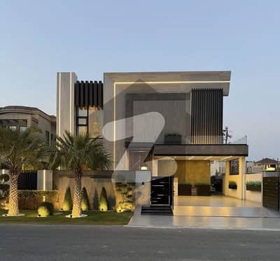 One kanal ultra modern luxurious semi furnish bungalow located on prime Location available for rent in dha phase 6 Lahore