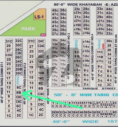 100 Yards Commercial Plot