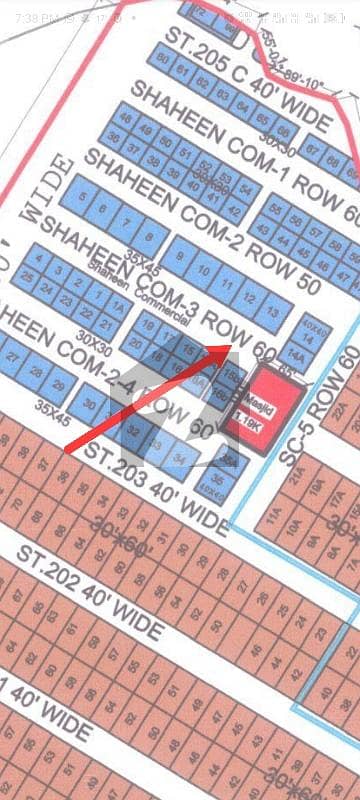 جناح گارڈنز فیز 1 جناح گارڈنز,ایف ای سی ایچ ایس,اسلام آباد میں 7 مرلہ کمرشل پلاٹ 2.85 کروڑ میں برائے فروخت۔