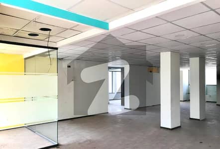 Ready to Move Commercial Office Space Available For Rent Total:6000-SQF 4th Floor Lift Available Location: Fazle Haq Road Blue Area Islamabad.