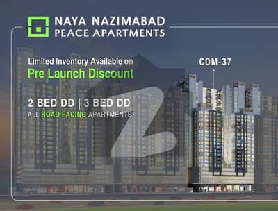 7 Years Payment Plan Apartments Available In Naya Nazimabad Prime Location
