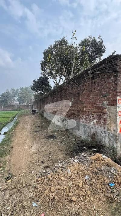 26.5 Marla Corner Plot with 106 foot front Near Main Road & Attock Petrol Pump, Akbarabad Sialkot