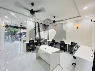 Furnished Office For Rent In Gulberg Near Liberty Chowk For (Call Center + Software House + Marketing Office & Other Setup As You Want)