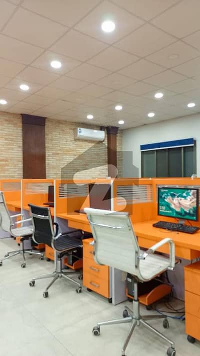 Furnished Office For Rent In Johar Town For (Call Center + Software House + Marketing Office &Amp; Other Setup As You Want)