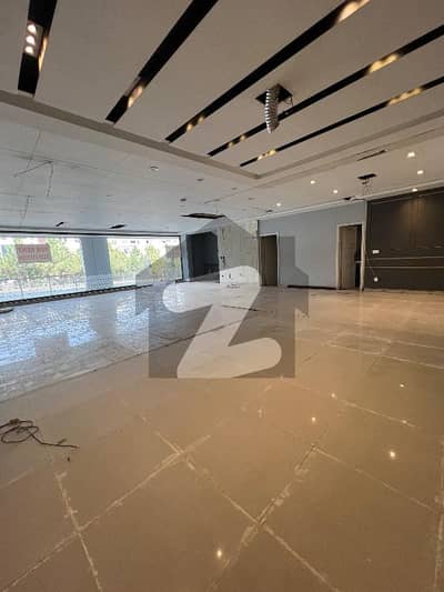 Spacious Ground Floor With Interconnected Basement Is Available For Rent At A Highly Prime Location