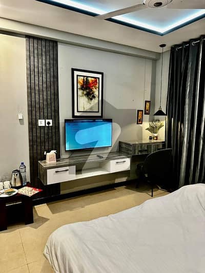 600 Sq. yrds Beautifully Maintained Studio Apartment, Available for Rent, in Block-C, TopCity-1, ISlamabad.