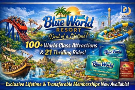 Blue World Resort Lifetime VIP Membership Installments | 100+ Attractions