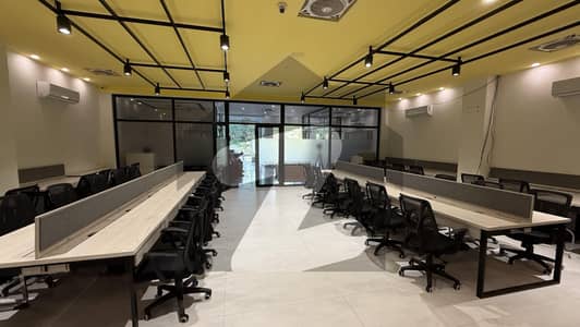 Fullly Furnished Office With Brand New Furniture 2000 SQ. FT
