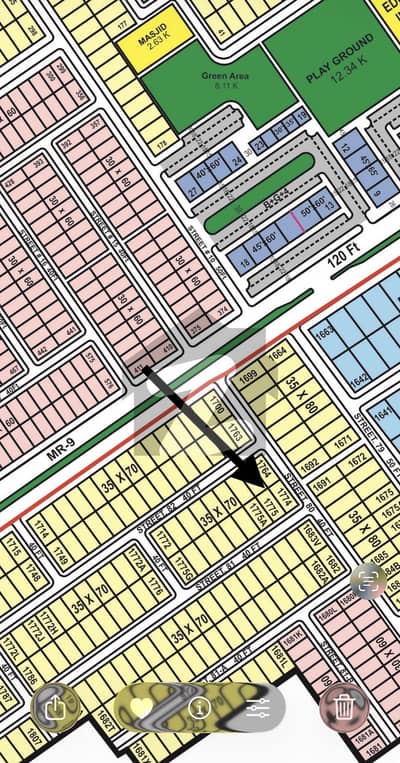 بی ۔ 17 اسلام آباد میں 10 مرلہ رہائشی پلاٹ 1.75 کروڑ میں برائے فروخت۔