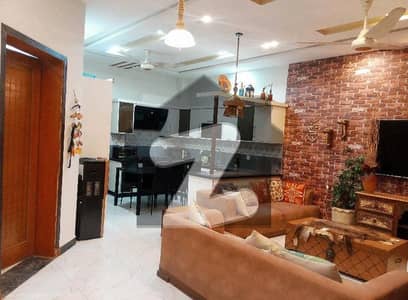 Bahria Town Phase 8 Rawalpindi Overseas Sector 6 10 Marla Fully Luxury Furnished House 4 Bedrooms Attach Washroom With Solar System Includes Daliy Basis Weekly Monthly Long Time For Rent Available