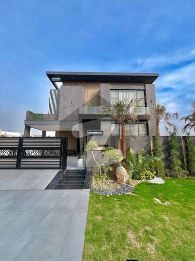 10 Marla Semi Furnished Brand New luxury Modern design Full basement House Available For Rent in DHA Phase 7 Hot location