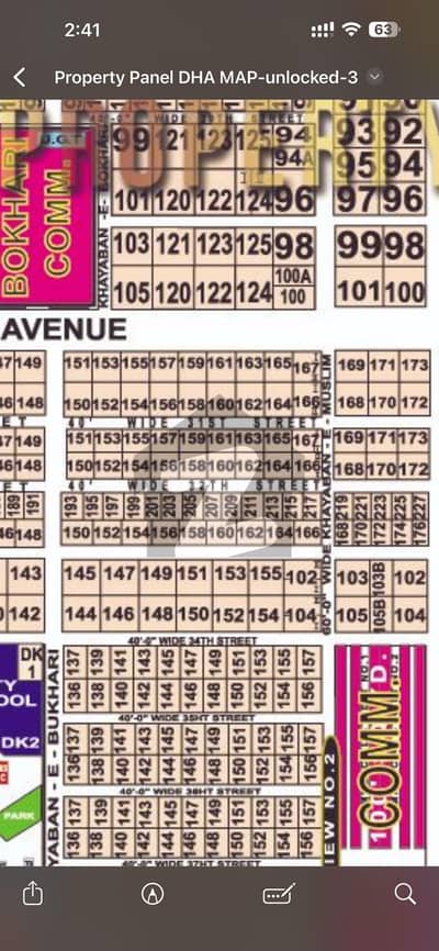 ڈی ایچ اے فیز 6 ڈی ایچ اے ڈیفینس,کراچی میں 1 کنال رہائشی پلاٹ 8.0 کروڑ میں برائے فروخت۔