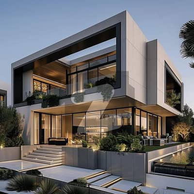 Near To McDonald's Near To Park Ultra Modern Design Luxurious Bungalow For Sale In DHA Phase 7 Top Location