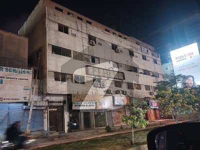 740 Yards Mixed-Use Building for Sale Main Shahrah-e-Faisal Prime Location Rental Income 18 Lac/Month