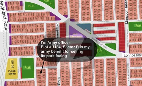 I'M Army Officer &Amp; Want To Sell My Park Facing Plot Immediately I'M Army Officer &Amp; Want To Sell My Park Facing Plot Immediately