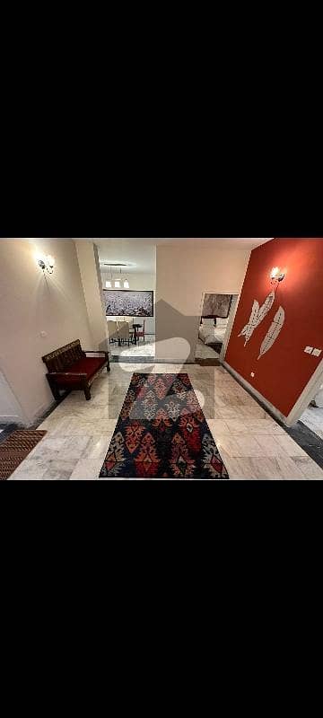 A Very Beautiful Furnished Portion Available For Rent