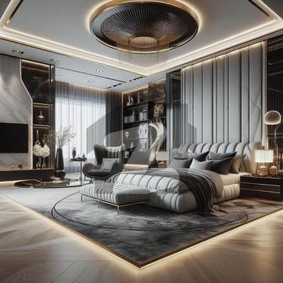 Stylishly designed 1-bed apartment for sale in DHA-I Overseas Block