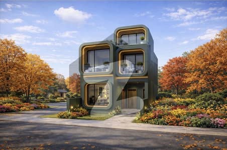 Designer House with Futuristic Elevation