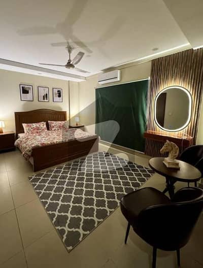 01 BEDROOM LUXURY FURNISHED APARTMENT AVAILABLE FOR RENT AT GULBERG GREEN ISLAMABAD