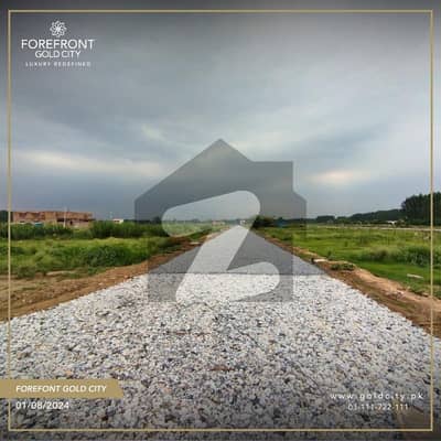 7 Marla Beautiful Plot Available At Forefront Gold City Mardan