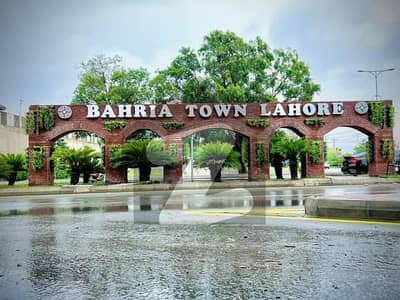 21 Marla Corner residential plot with all dues + map charges paid available for sale at very good location of Ghaznavi Block, Bahria Town Lahore