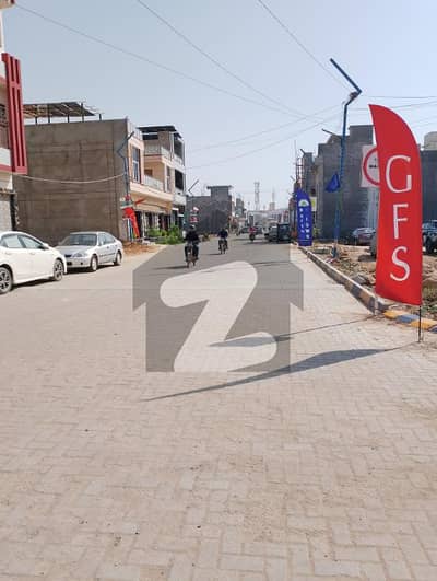 Overseas block 120 Syd 50'ft road facing plot for sell