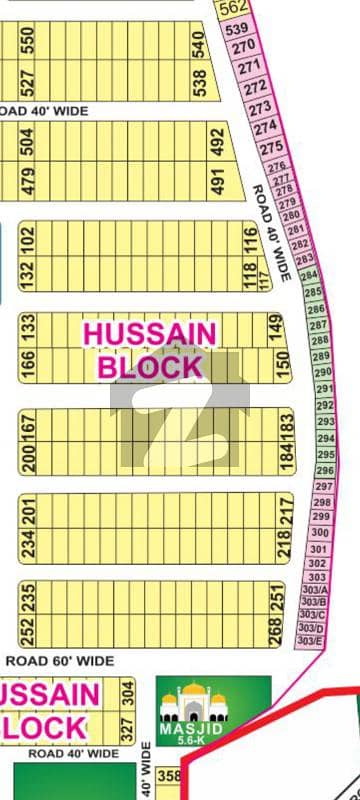 10 Marla On Ground Possession Plot For Sale In Nargis Block Bahria Town Lahore