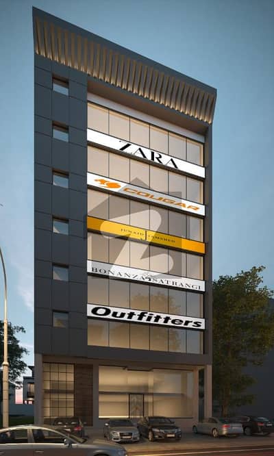 8 MARLA COMMERCIAL IS AVAILABLE IN DHA TOP LOCATION FOR COMMERCIAL PURPOSE.