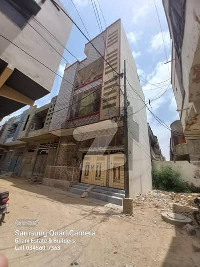 Corner 90 Yards G+2 Leased West Open House Available In Model Colony Malir Karachi