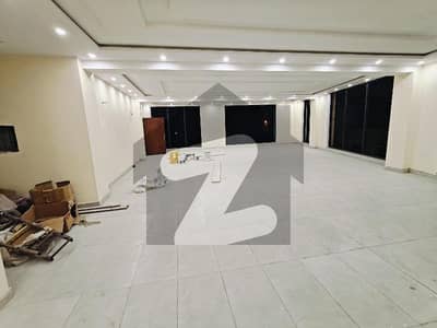 15,Marla Brand New Commercial Building Second Floor Hall Available For Rent In Johar town Near Expo Center