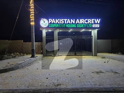 Pakistan Air Crew Society 600 Sq. Yard Plot Available For Sale.