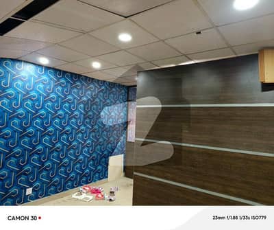 Fully Furnished 750 Square Feet Lower Ground Office For Rent In Blue Area