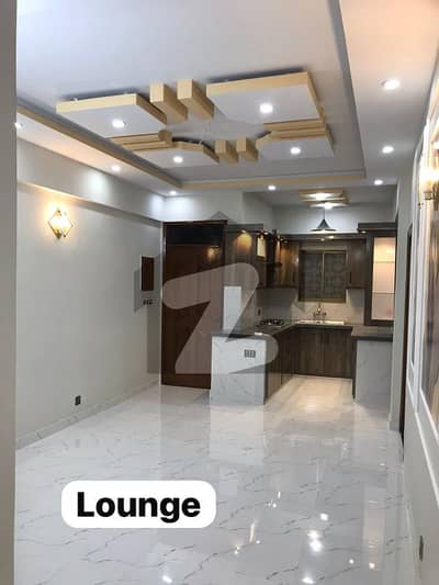 West Open | 3 Side Corner | 1500 Sq Ft | 3 Bed DD Flat for Sale Dolmen Courts, Block 15 | Gulistan-e-Jauhar, Karachi .