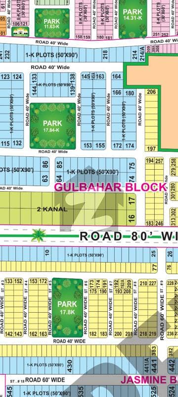 10 Marla On Ground Possession Plot For Sale In Gulbahar Block Bahria Town Lahore