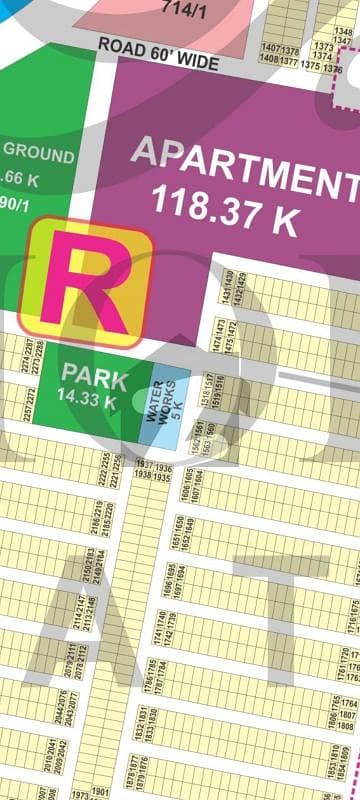 DHA 9Prim R Block Ideal Plot