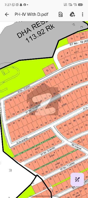ڈی ایچ اے فیز 4 - سیکٹر اے ڈی ایچ اے ڈیفینس فیز 4,ڈی ایچ اے ڈیفینس,اسلام آباد میں 1 کنال رہائشی پلاٹ 2.55 کروڑ میں برائے فروخت۔