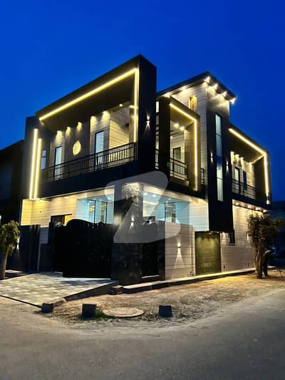 5 Marla Brand New Luxury Corner House For Sale In Eden Orchard Ideal Location Sarghodha Road Fsd