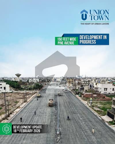 یونین ٹاؤن عبدالستار ایدھی روڈ,لاہور میں 5 مرلہ رہائشی پلاٹ 34.95 لاکھ میں برائے فروخت۔