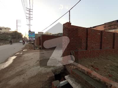 یونیورسٹی روڈ گجرات میں 6 مرلہ کمرشل پلاٹ 1.95 کروڑ میں برائے فروخت۔