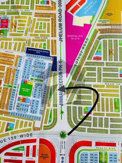 ایل ڈی اے سٹی ایل ڈی اے روڈ,لاہور میں 10 مرلہ رہائشی پلاٹ 2.4 کروڑ میں برائے فروخت۔